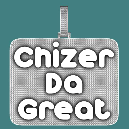CUSTOM LETTER NECKLACE 3D BIG SQUARE
