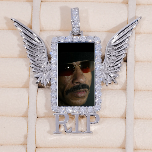 RIP WING 3D CUSTOM PICTURE PENDANT