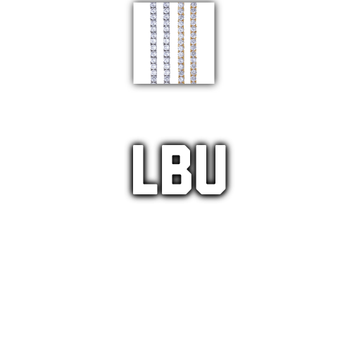 Custom Letters Baguette Two Layer Necklace