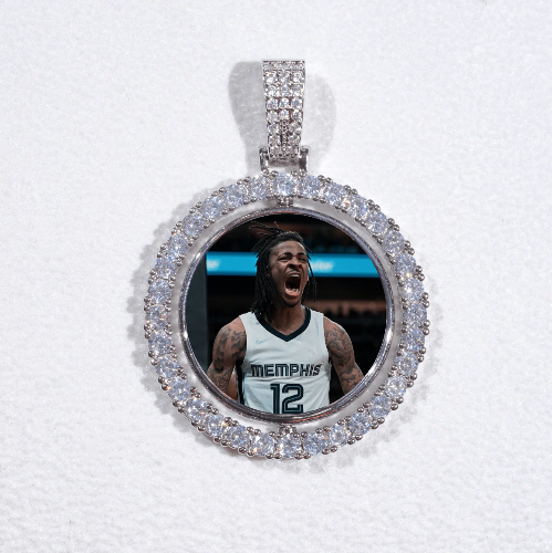3D Spinning 2-Faced Custom Picture Pendant