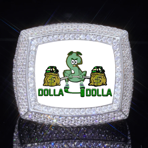 3D CUSTOM PICTURE ICED RING