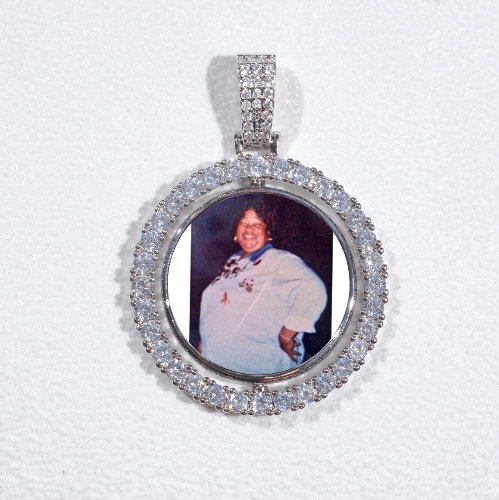 3D Spinning 2-Faced Custom Picture Pendant