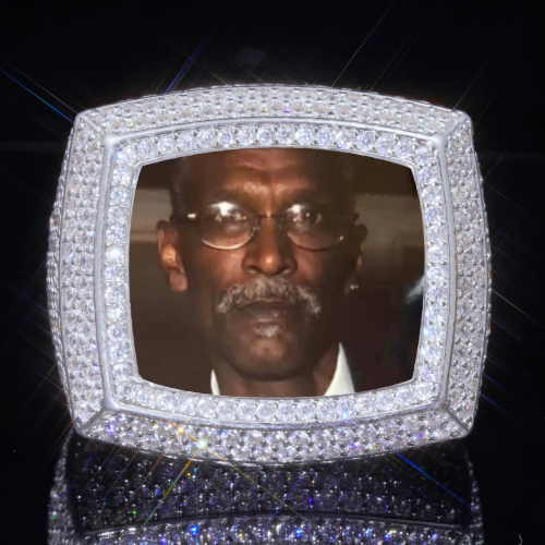 3D CUSTOM PICTURE ICED RING
