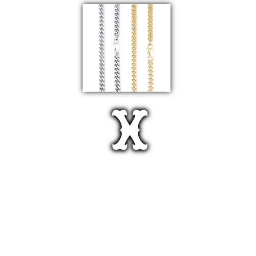 Custom Letters Freibeuter Font Necklace