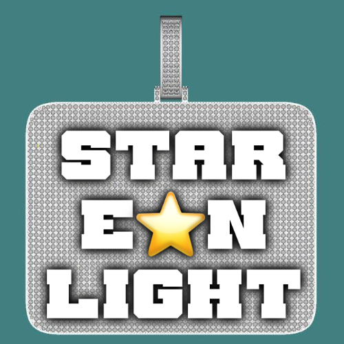 CUSTOM LETTER NECKLACE 3D BIG SQUARE