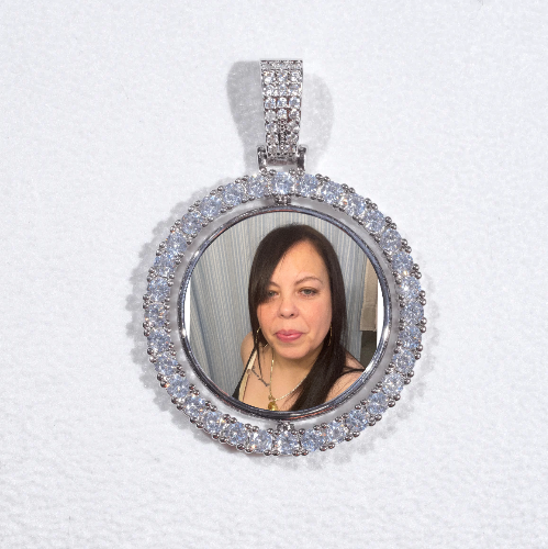 3D Spinning 2-Faced Custom Picture Pendant