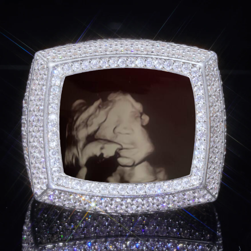 3D CUSTOM PICTURE ICED RING