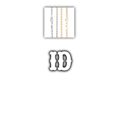 Custom Letters Freibeuter Font Necklace