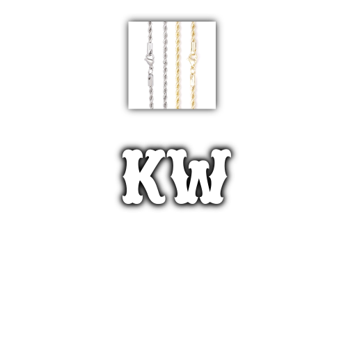 Custom Letters Freibeuter Font Necklace