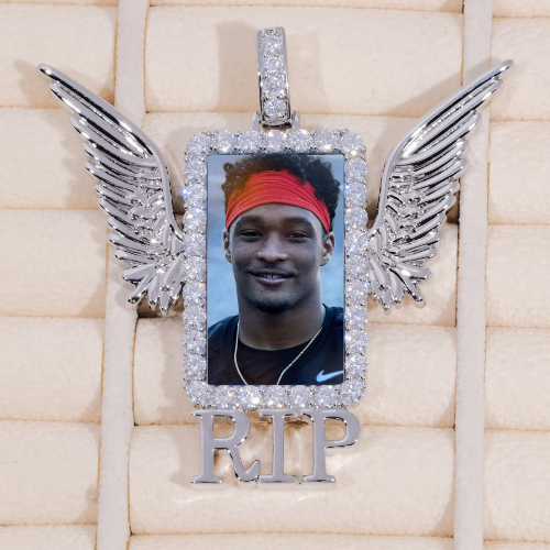 RIP WING 3D CUSTOM PICTURE PENDANT