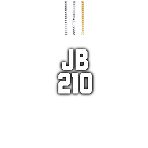Custom Letters Baguette Two Layer Necklace