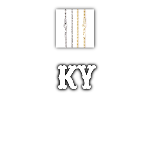 Custom Letters Freibeuter Font Necklace
