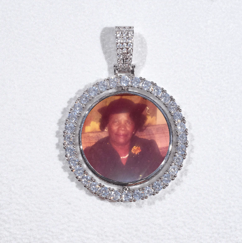 3D Spinning 2-Faced Custom Picture Pendant