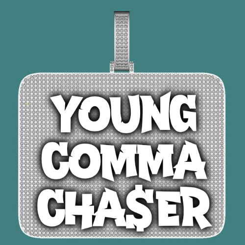 CUSTOM LETTER NECKLACE 3D BIG SQUARE