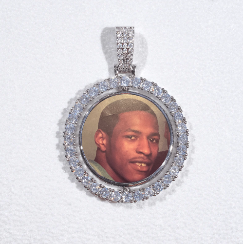 3D Spinning 2-Faced Custom Picture Pendant