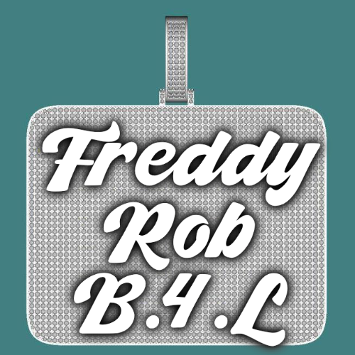 CUSTOM LETTER NECKLACE 3D BIG SQUARE