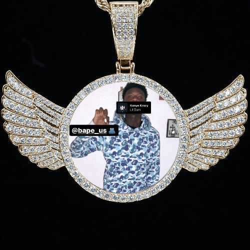CUSTOM PICTURE PENDANT STYLE-4