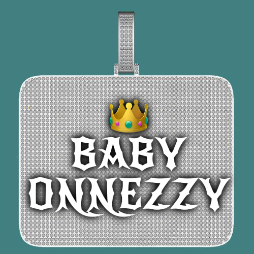 CUSTOM LETTER NECKLACE 3D BIG SQUARE