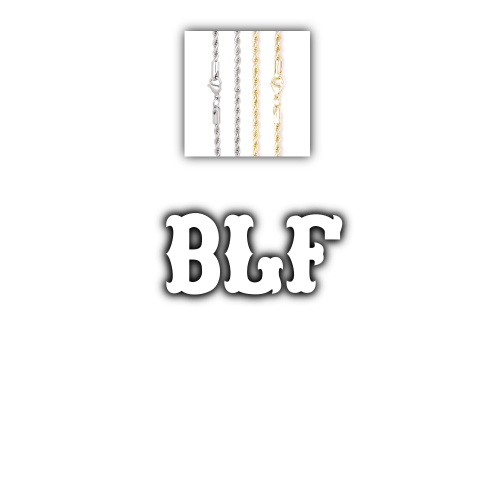 Custom Letters Freibeuter Font Necklace