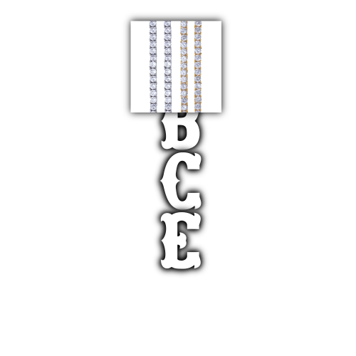 Custom Letters Freibeuter Font Necklace