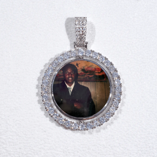 3D Spinning 2-Faced Custom Picture Pendant