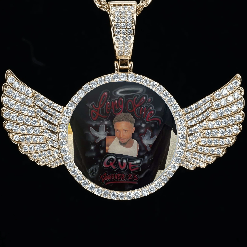 CUSTOM PICTURE PENDANT STYLE-4