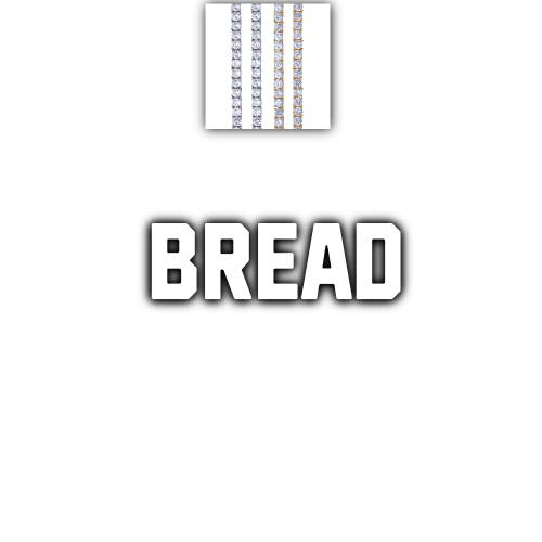 Custom Letters Baguette Two Layer Necklace