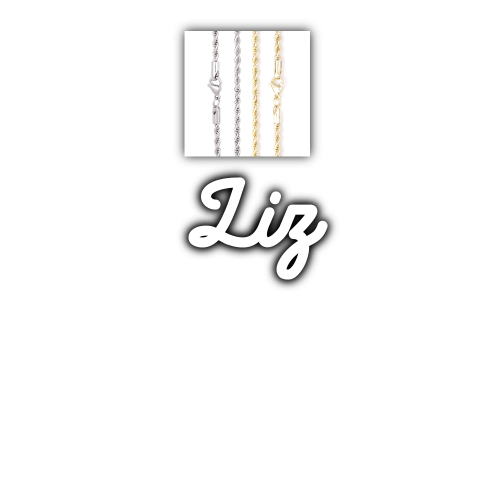 Script Custom Letter Necklace