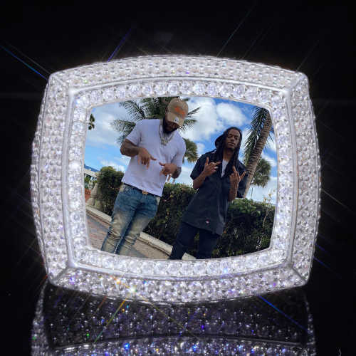 3D CUSTOM PICTURE ICED RING