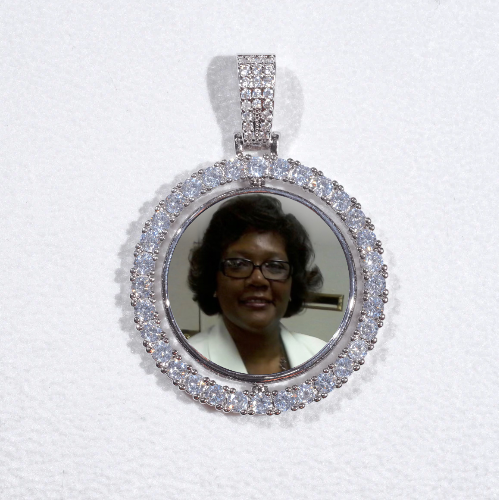 3D Spinning 2-Faced Custom Picture Pendant