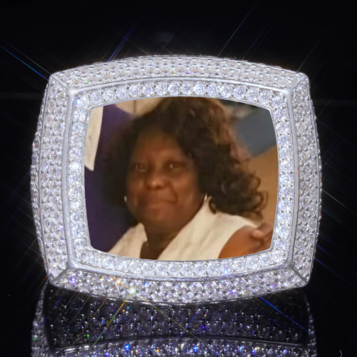 3D CUSTOM PICTURE ICED RING