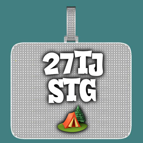 CUSTOM LETTER NECKLACE 3D BIG SQUARE