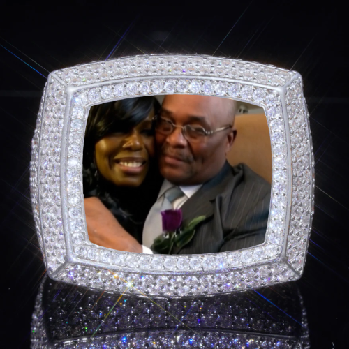 3D CUSTOM PICTURE ICED RING