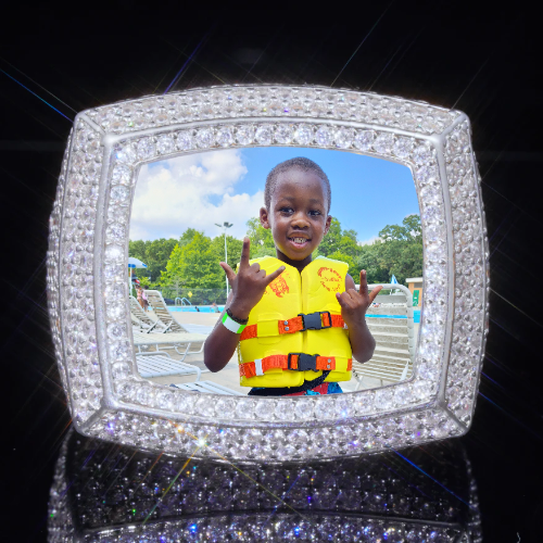 3D CUSTOM PICTURE ICED RING