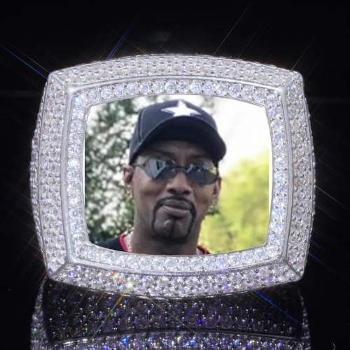 3D CUSTOM PICTURE ICED RING