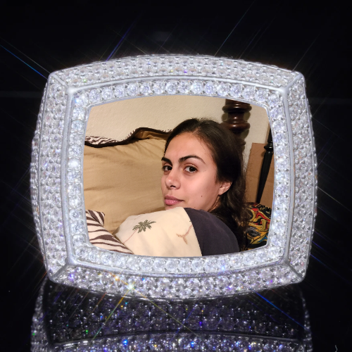 3D CUSTOM PICTURE ICED RING