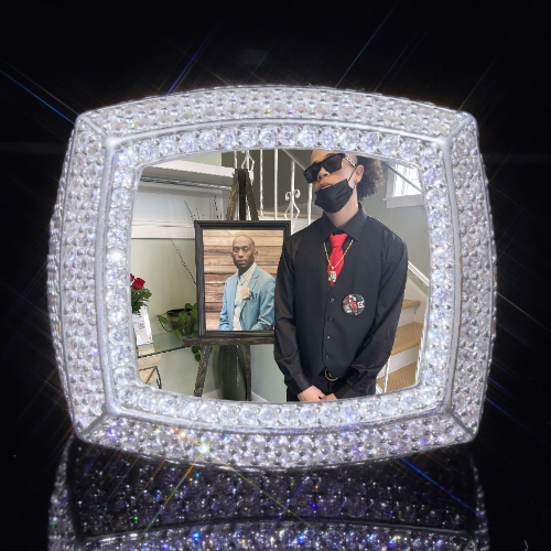 3D CUSTOM PICTURE ICED RING