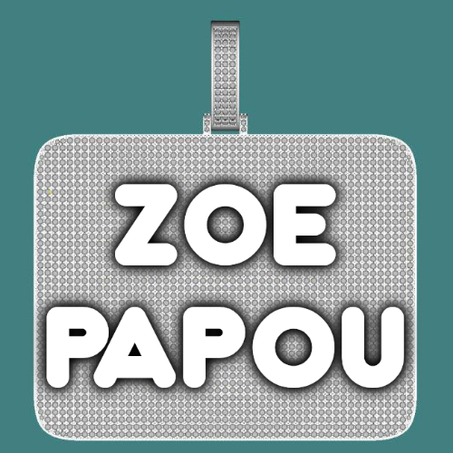 CUSTOM LETTER NECKLACE 3D BIG SQUARE