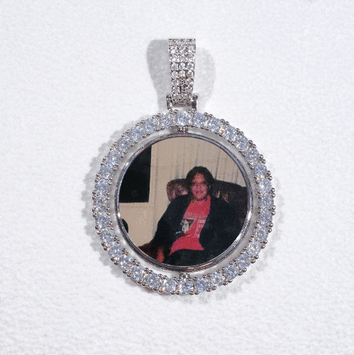 3D Spinning 2-Faced Custom Picture Pendant