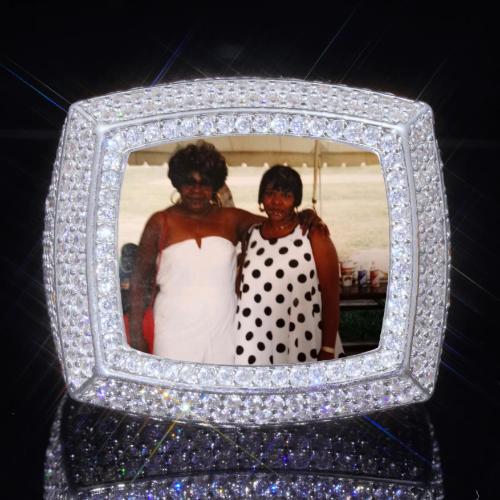 3D CUSTOM PICTURE ICED RING