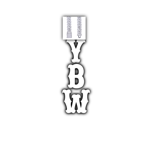 Custom Letters Freibeuter Font Necklace