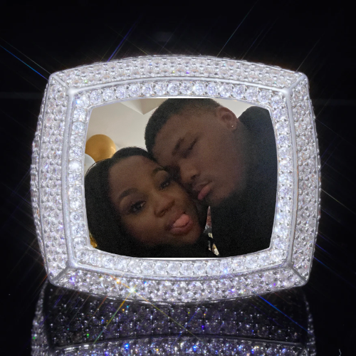 3D CUSTOM PICTURE ICED RING