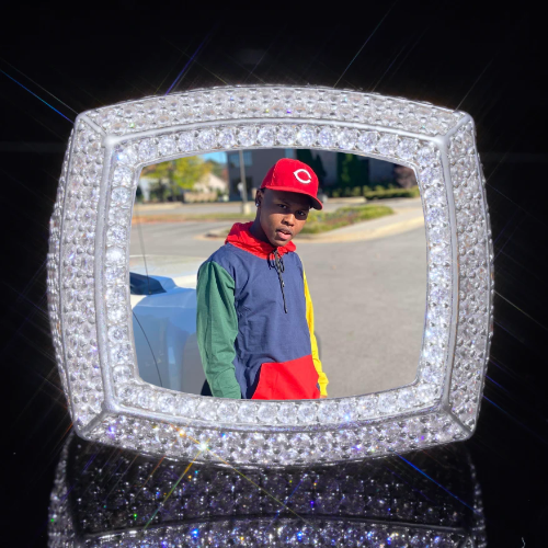 3D CUSTOM PICTURE ICED RING