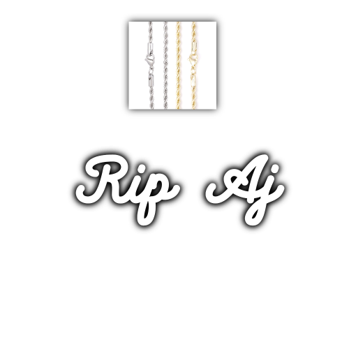 Script Custom Letter Necklace