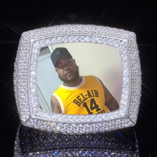3D CUSTOM PICTURE ICED RING