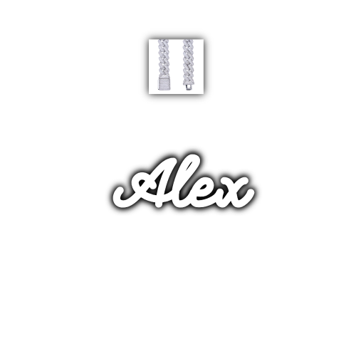 Script Custom Letter Necklace