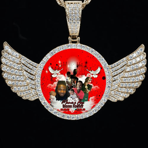 CUSTOM PICTURE PENDANT STYLE-4