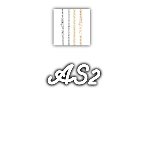Script Custom Letter Necklace
