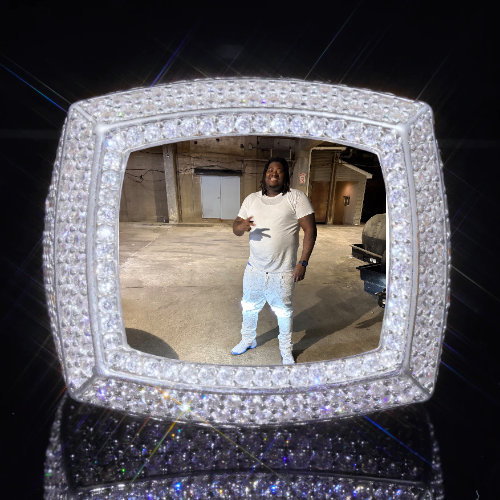 3D CUSTOM PICTURE ICED RING