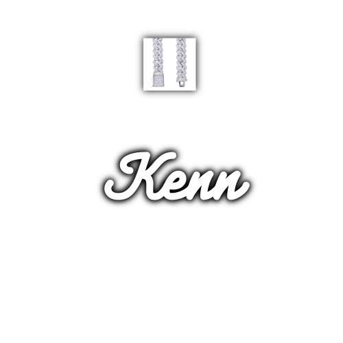 Script Custom Letter Necklace